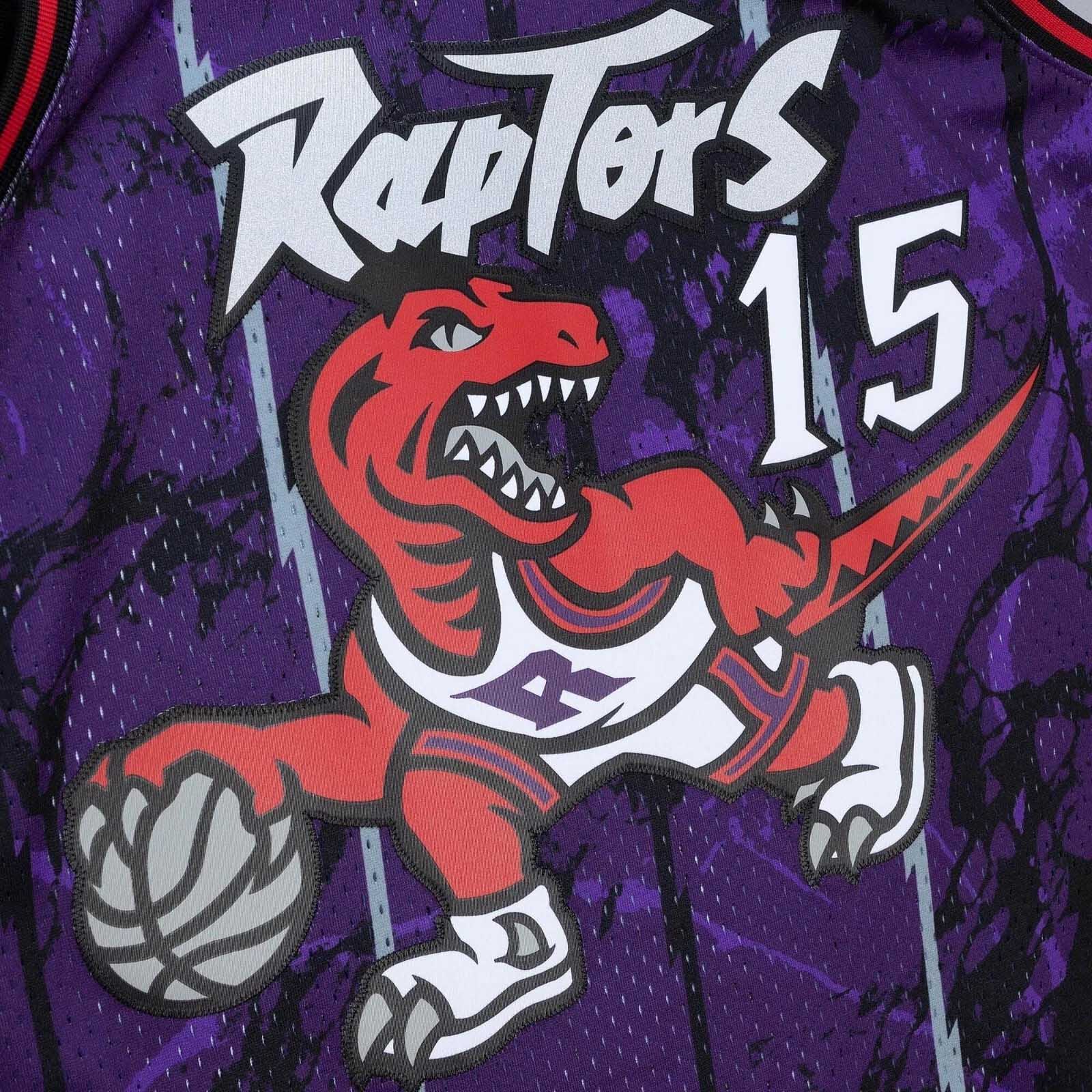 Camiseta Mitchell &amp; Ness x NBA Toronto Raptors Road 1998-99 Swingman Jersey 'Vince Carter 15