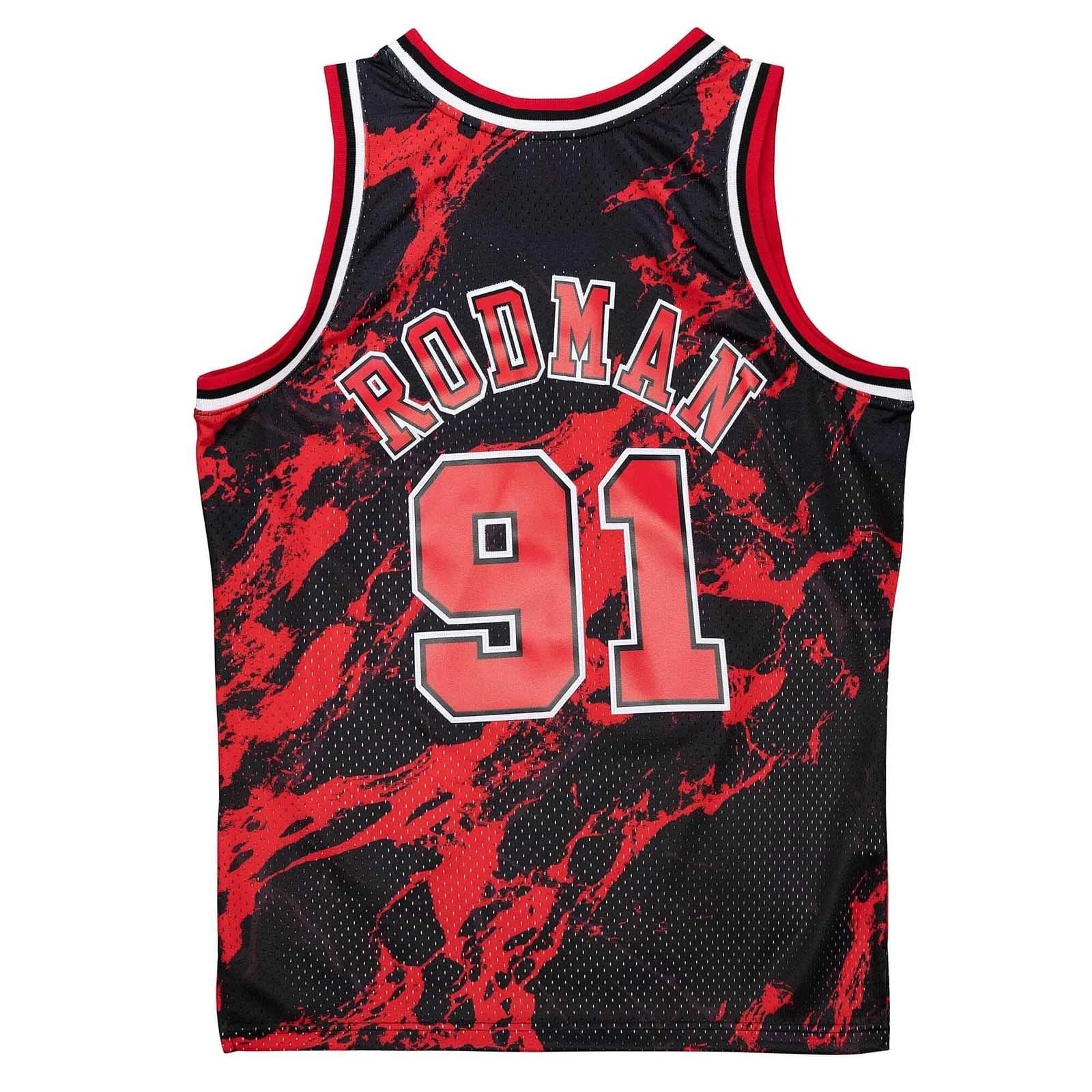Camiseta Mitchell and Ness Chicago Bulls 33 Marble