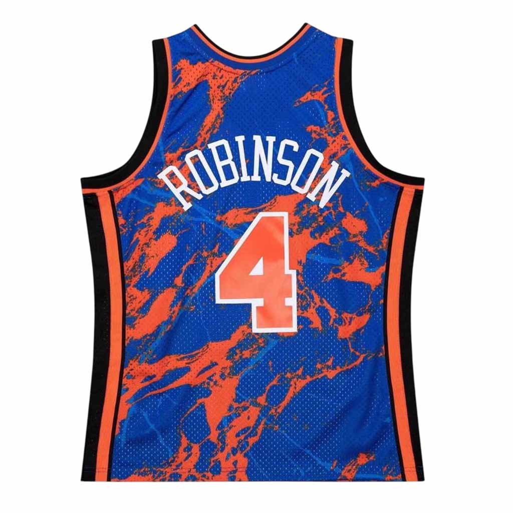 Camiseta Mitchell and Ness NBA NY Knicks Nate Robinson 4 Marble