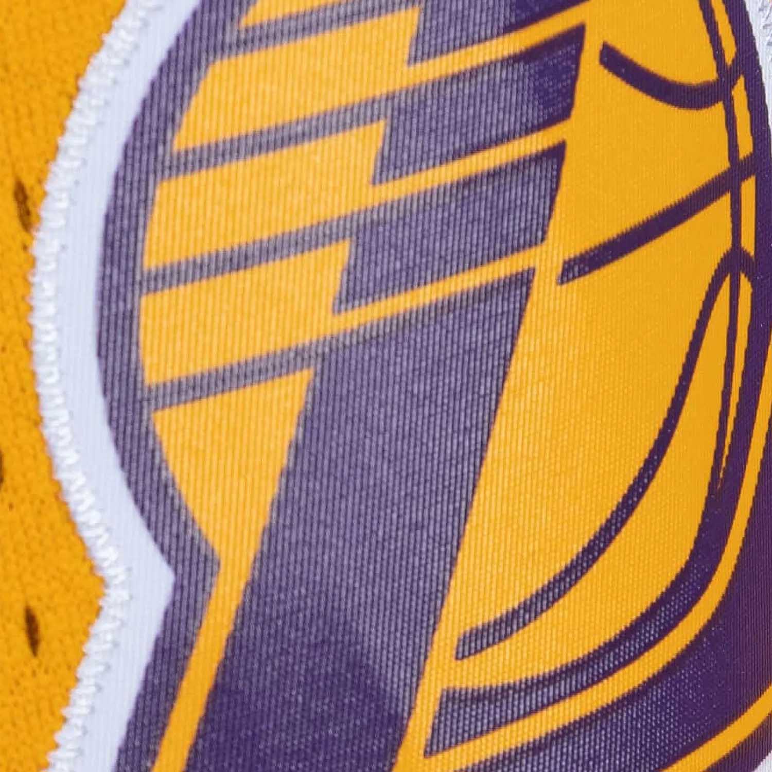 Short Los Angeles Lakers Mitchell &amp; Ness Marble Amarillo/Morado