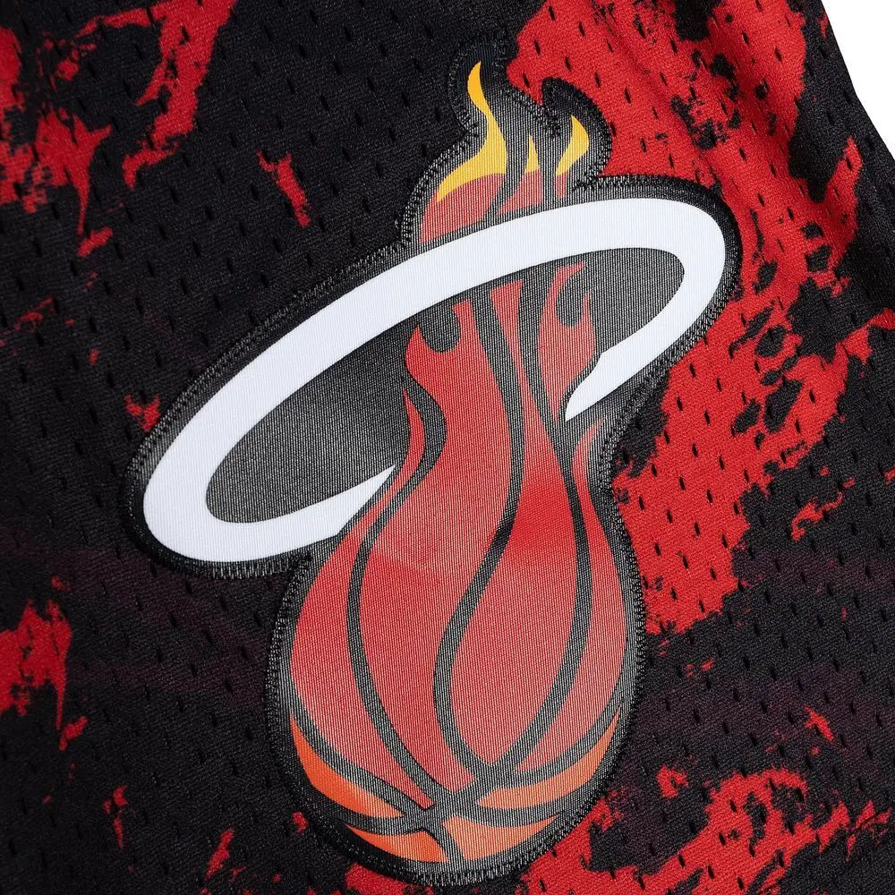 Short Mitchell And Nes Miami Heat Nba 1996/97