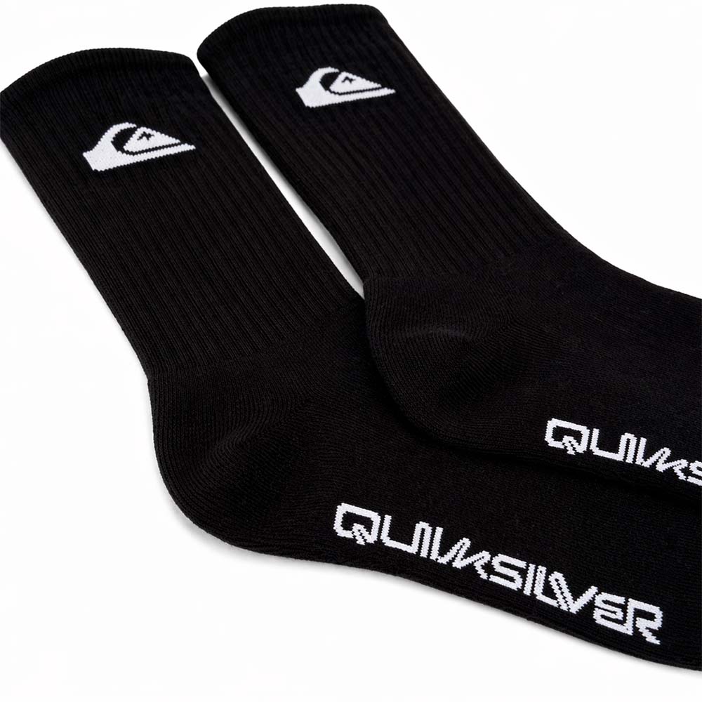 Tripack Calcetines Quicksilver Negro