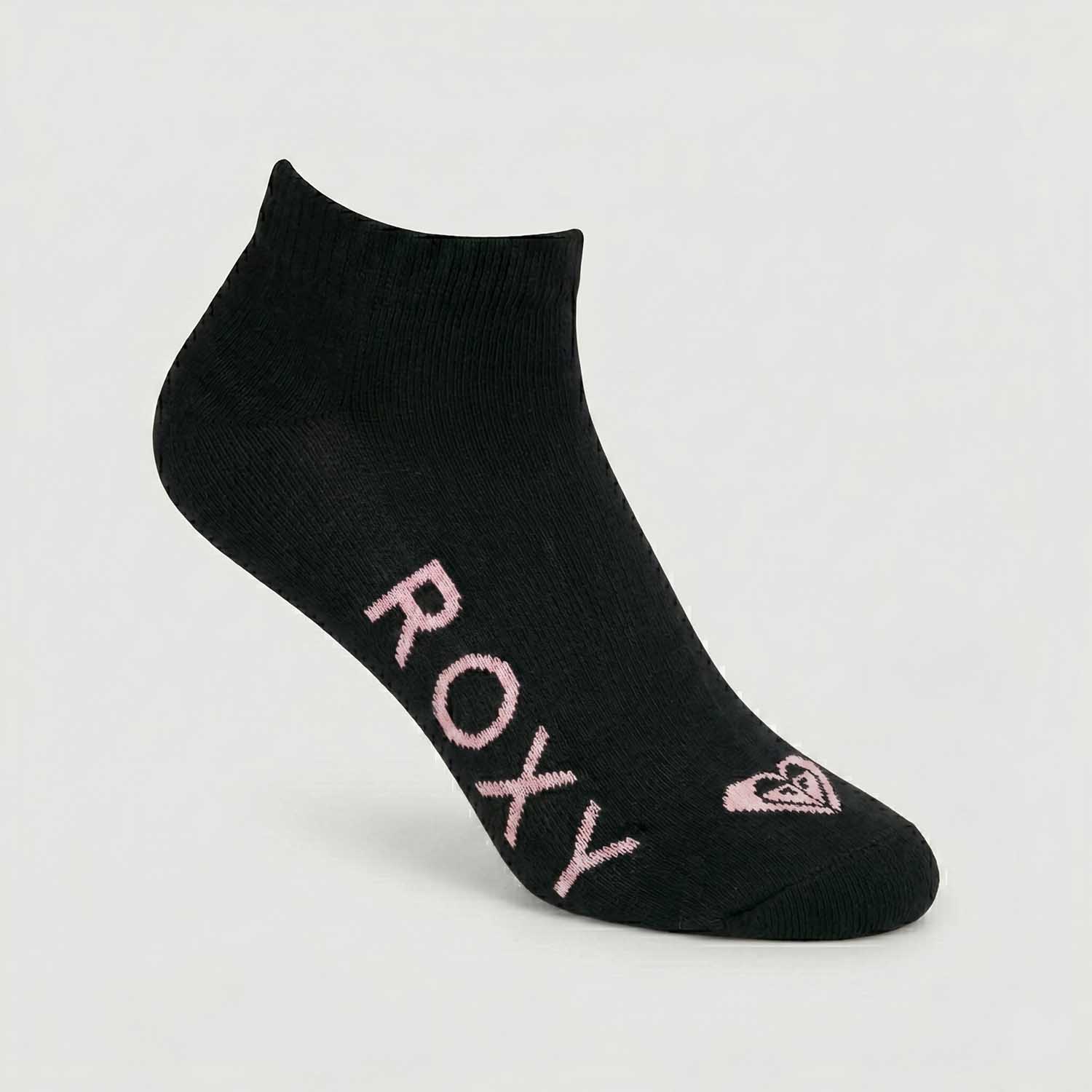 Tripack Calceta Corta Roxy Negro