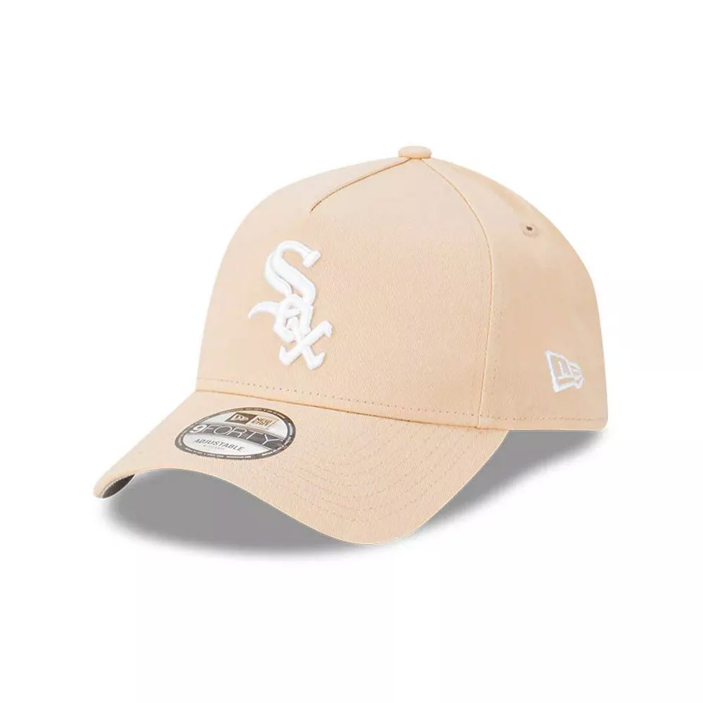Jockey Gorra New Era Chicago White Sox League Essential Beige 9FORTY