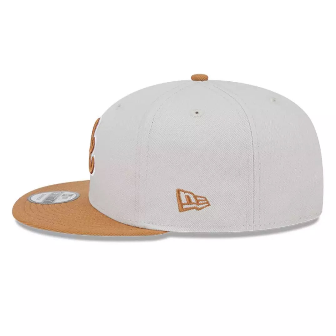 Jockey Gorra New Era 9Fifty Atlanta Braves MLB 2T Color Pack Light Beige