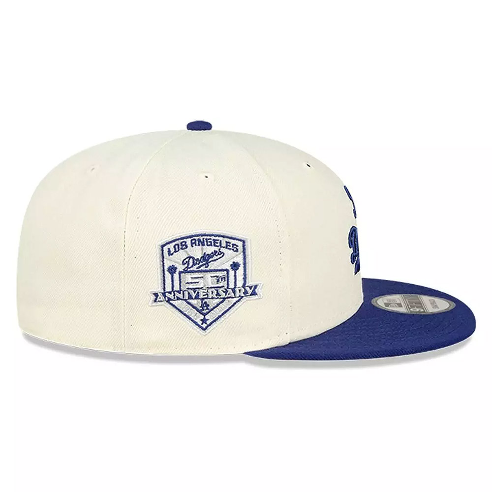 Jockey Gorra New Era 9Fifty Los Angeles Dodgers MLB Hispanic White
