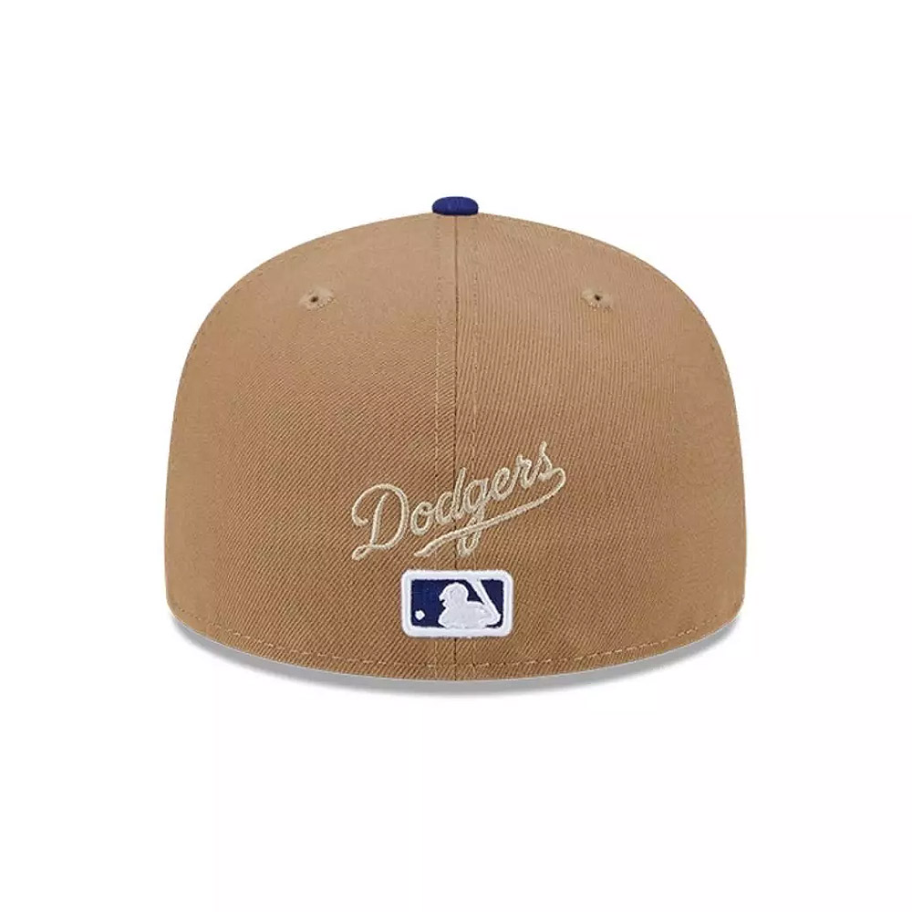 Jockey Gorra New Era 59Fifty Los Angeles Dodgers MLB 8-Bit Wordmark Beige
