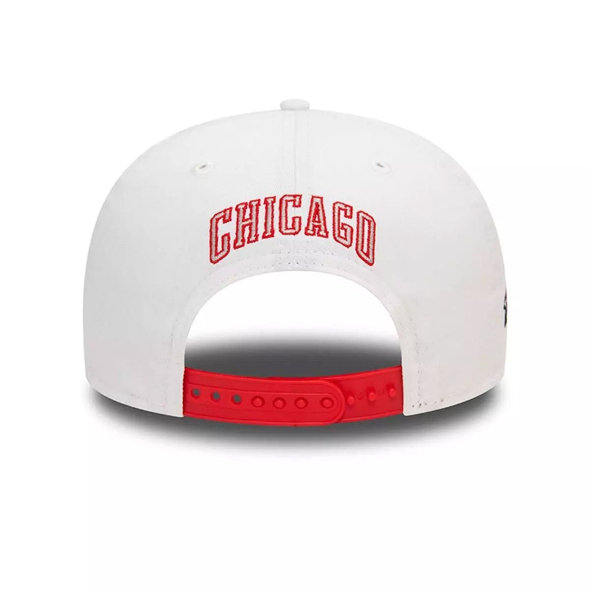 Gorra New Era 9Fifty NBA Chicago Bulls White Crown Red