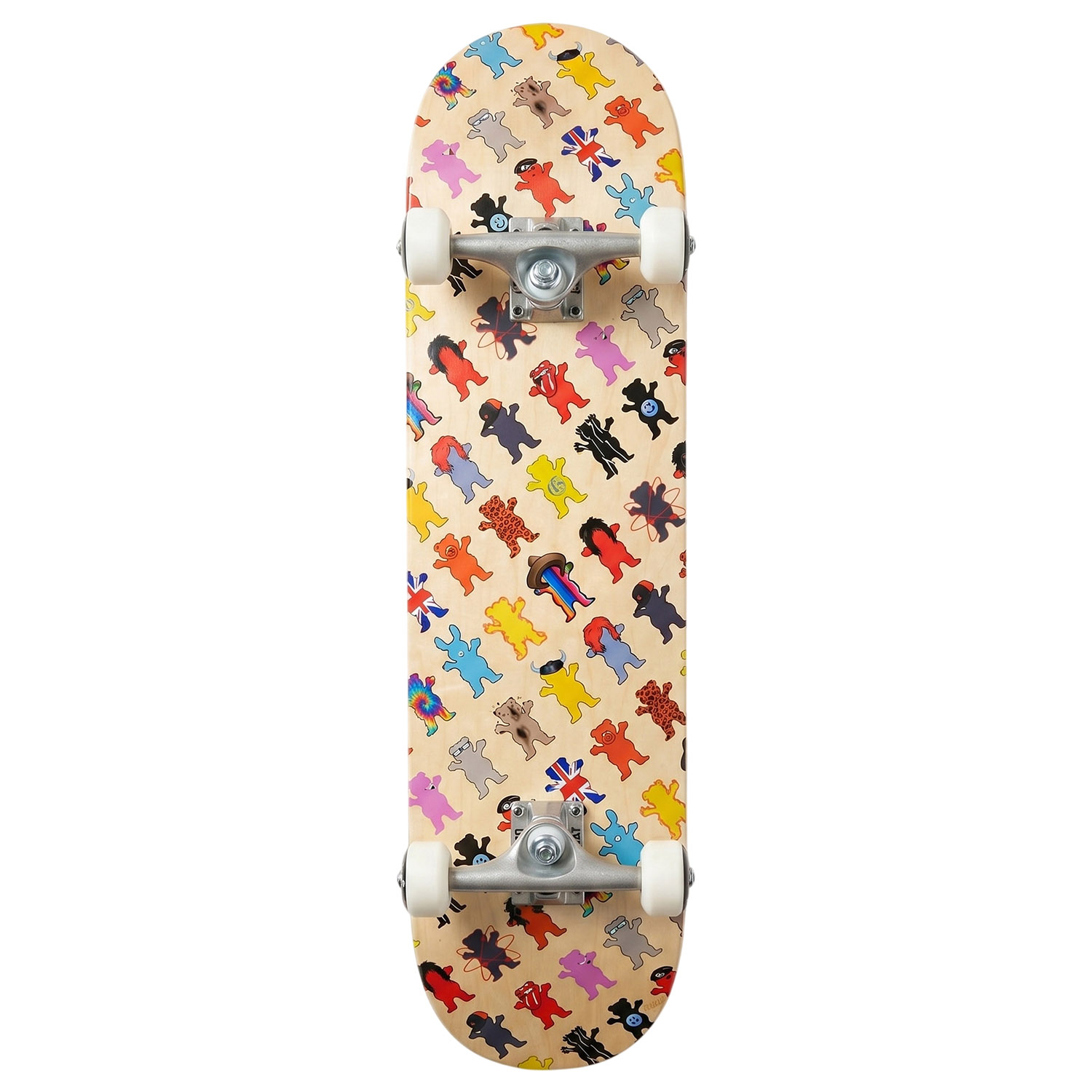 Tabla Skate Completa Rolling Deep 8.125'' Grizzly Griptape