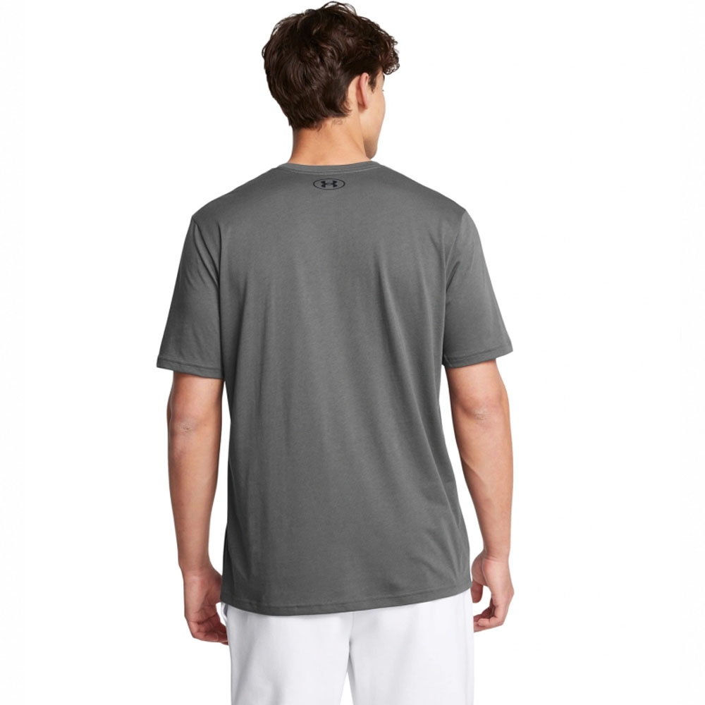 Polera Manga Corta Sportstyle Hombre Under Armour Gris