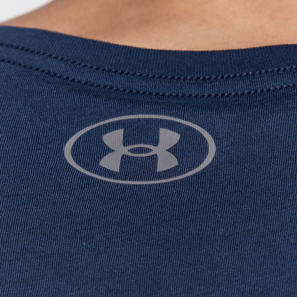 Polera Manga Corta Lifestyle Hombre Under Armour Azul