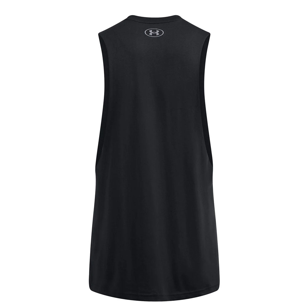 Polera sin mangas Sportstyle Hombre Negro Under Armour