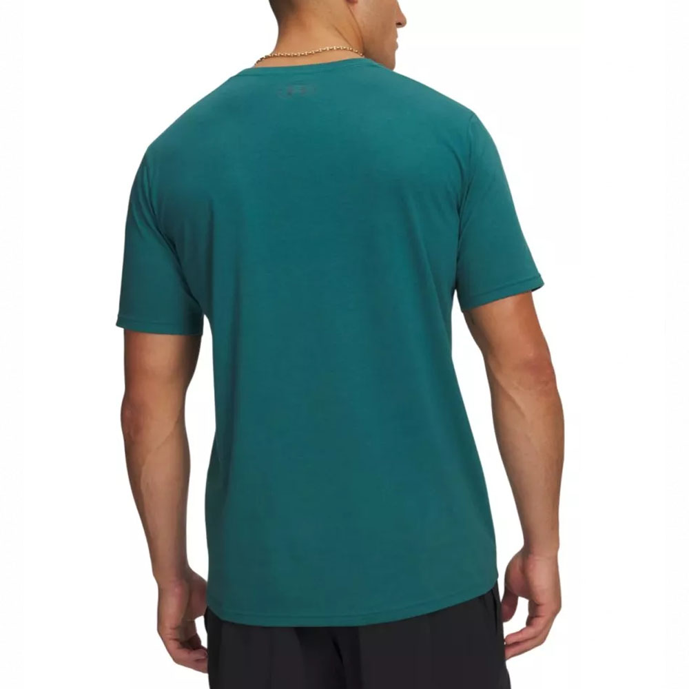 Polera Sportstyle Left Chest Under Armour Verde