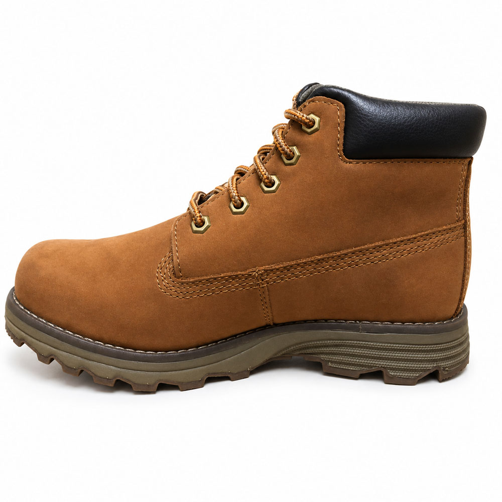 Zapatilla Botín CAT Hombre Founder Bronze Black