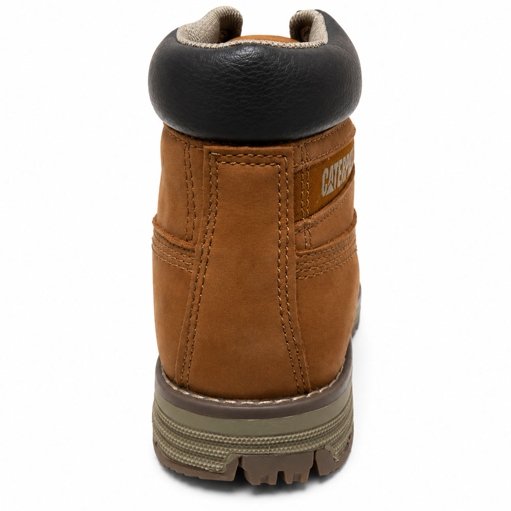 Zapatilla Botín CAT Hombre Founder Bronze Black