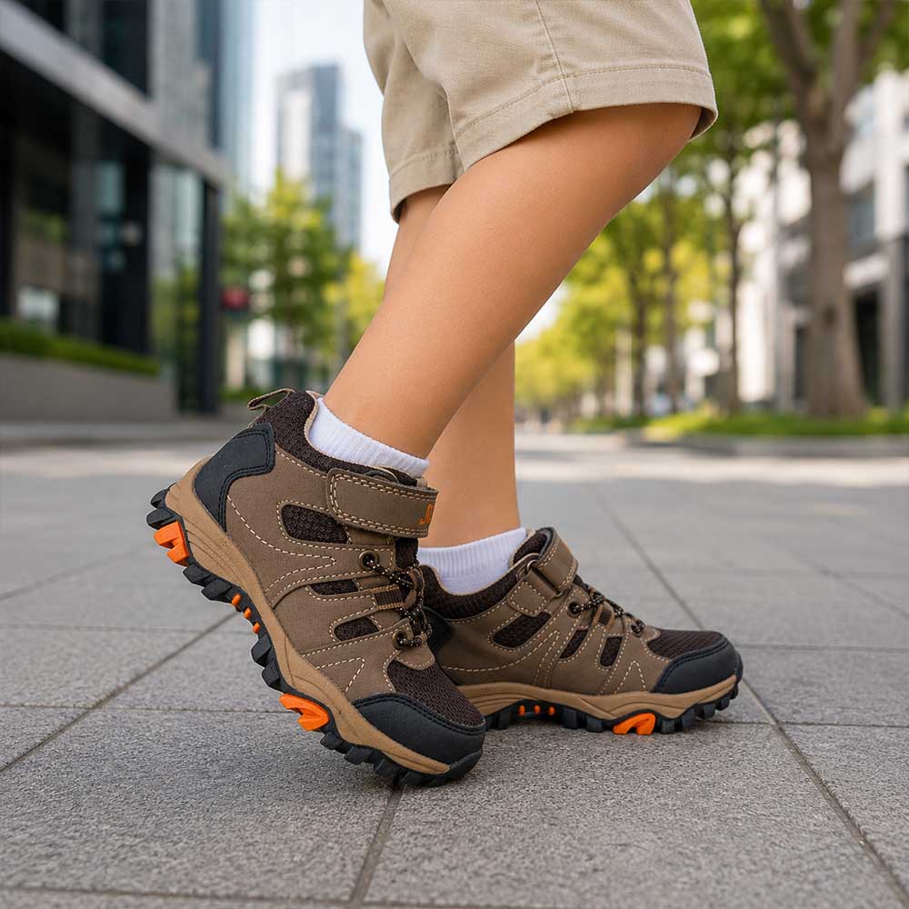 Zapatilla Infantil Outdoor Spalding ZNC1008 Café