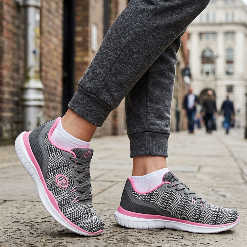 Zapatillas Mujer Urbano Spalding  ZFF2010 Gris