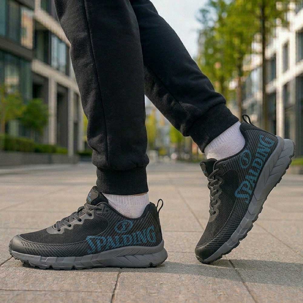 Zapatillas Hombre Waterproof Outdoor Spalding ZMW4343 Negro