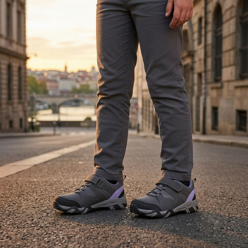 Zapatillas Niña Outdoor Spalding ZNO5228 Gris Morado