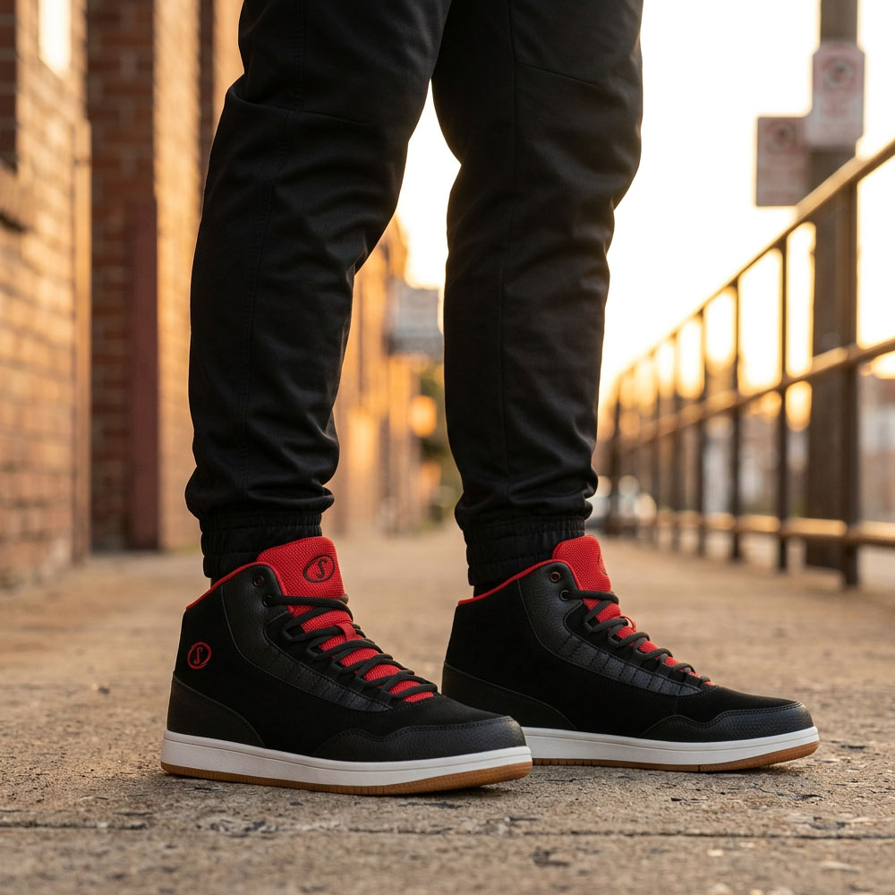 Zapatilla Hombre Urbana Spalding ZMB4311 Negro