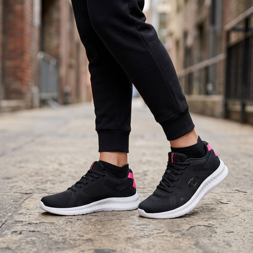 Zapatillas Mujer Urbano Spalding  ZFF2014 Negro