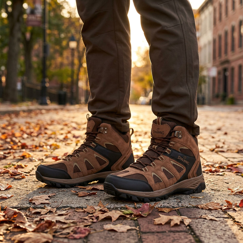 Zapatillas Outdoor Hombre Spalding ZMC4334 Café