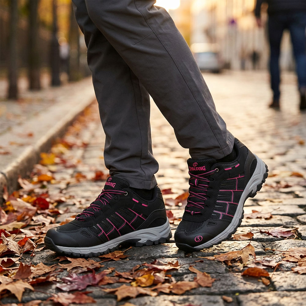 Zapatillas Mujer Outdoor Trail Spalding ZFO3001 Negro