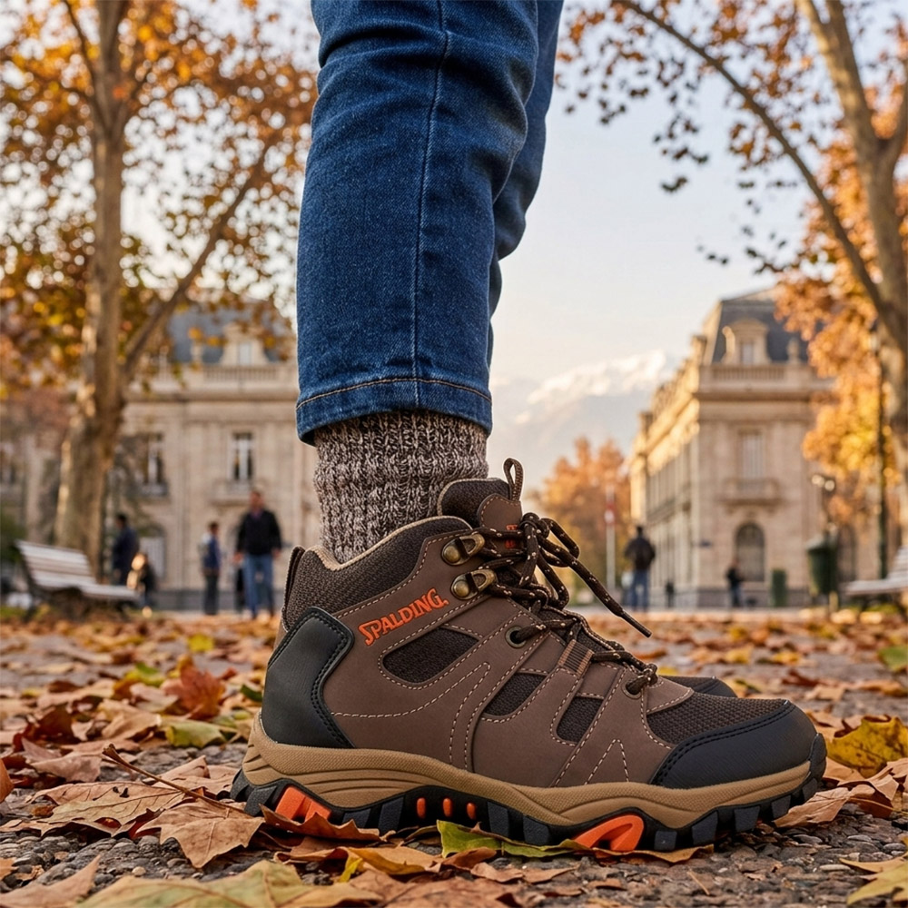 Zapatillas Niño Outdoor Spalding ZNC1009 Café