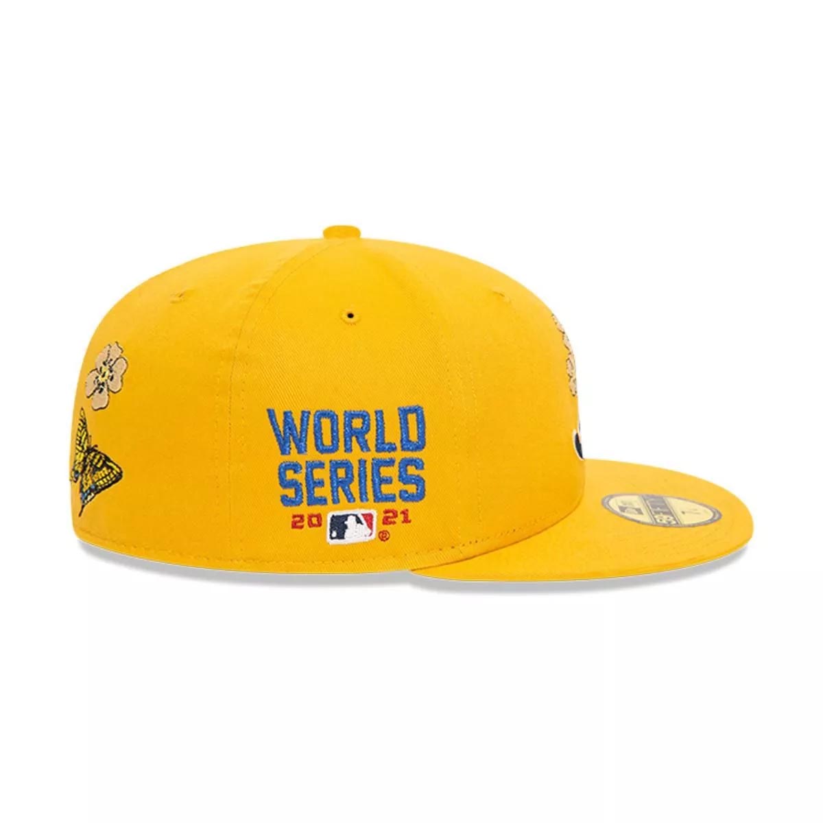 Jockey Gorra 59Fifty Atlanta Braves MLB Seasonal Flower Dark Yellow