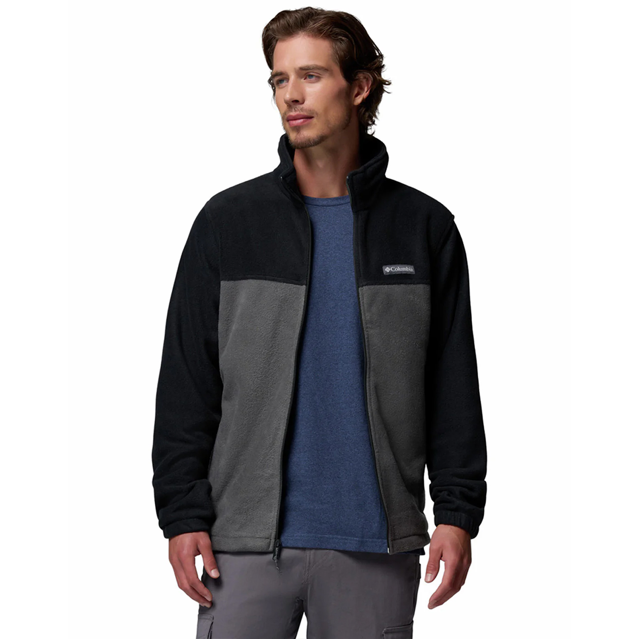 Polar Hombre Columbia Steens Mountain Full Zip 2.0 Negro Gris