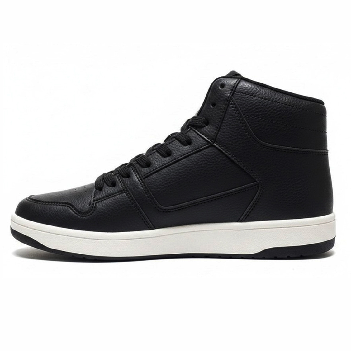 Zapatilla Hombre Spitfire New Season Caña Alta Negro Blanco