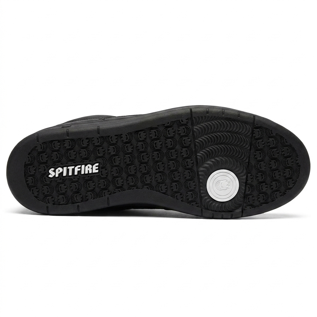 Zapatilla Hombre Spitfire New Season Caña Alta Negro