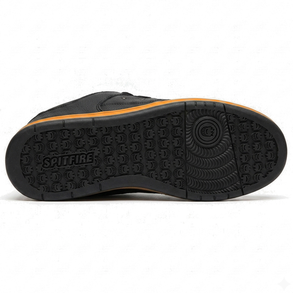Zapatilla Hombre Spitfire New Season Negro Gum