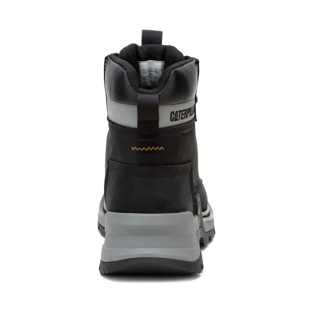 Zapatilla CAT Waterproof Hombre Colorado Expedition Negro
