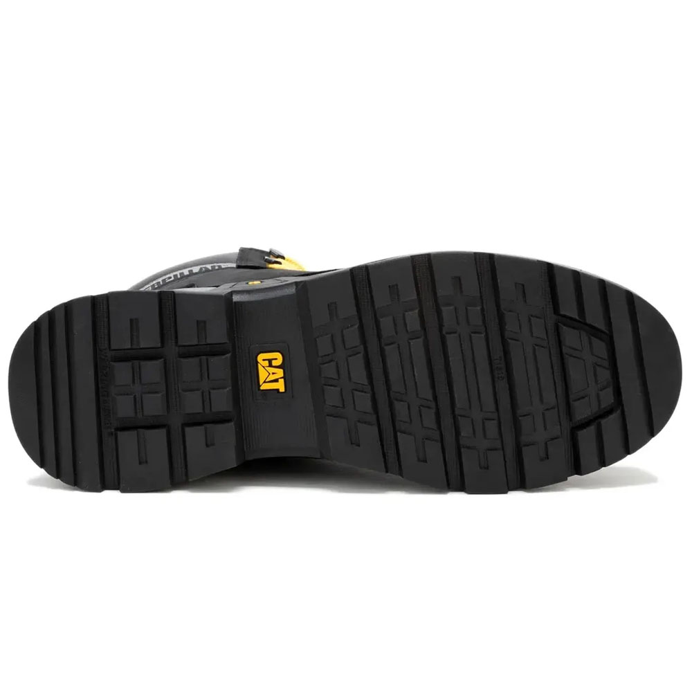 Zapatilla CAT Waterproof Hombre Colorado Expedition Negro