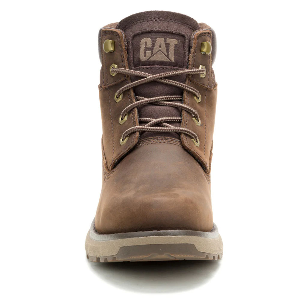 Zapatilla CAT Waterproof Hombre Pursue Café