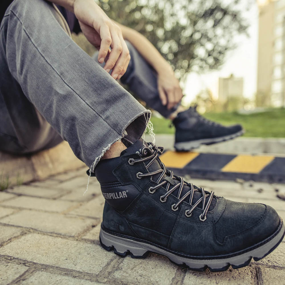 Zapatilla Botín CAT Waterproof Hombre Meridian