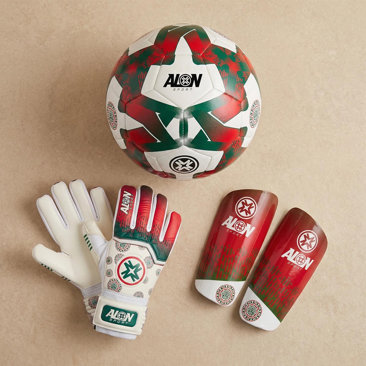 Canillera Hombre Fútbol MEXICO TEAM Alon Sport