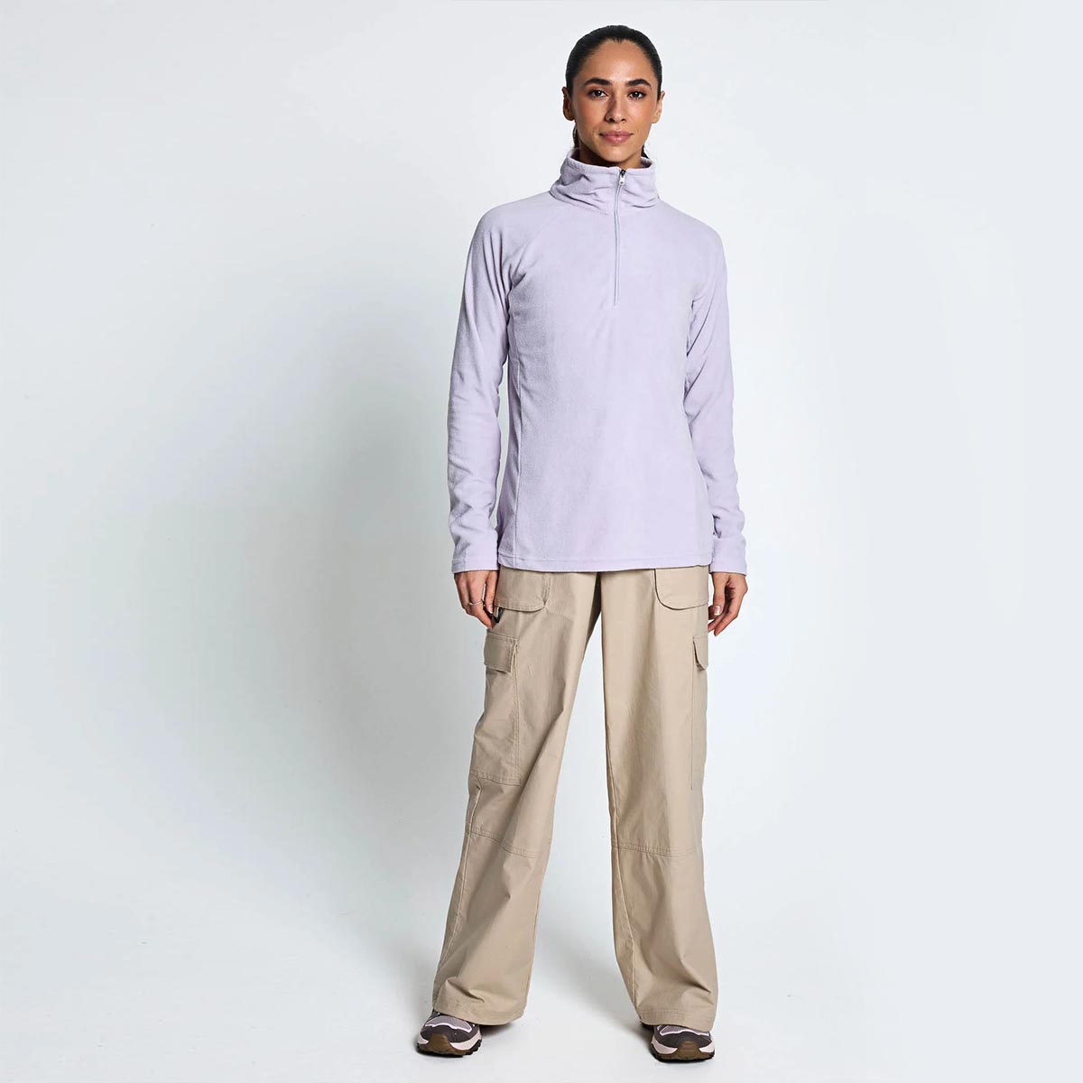 Polar Mujer Columbia Glacial IV Half Zip Celeste