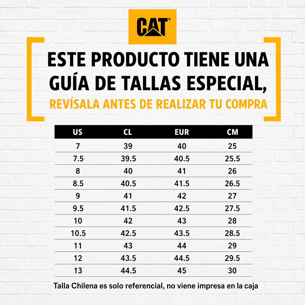 Zapatilla Botín CAT Hombre Quest Mid Azul