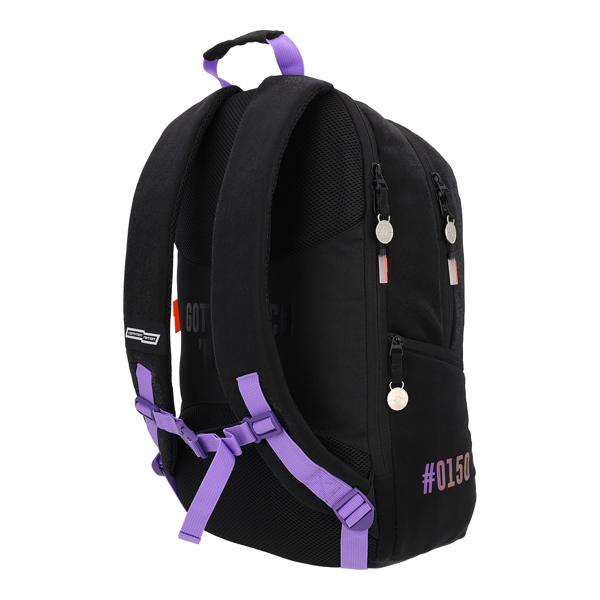 Mochila Pokemón Mewto Infantil Negro