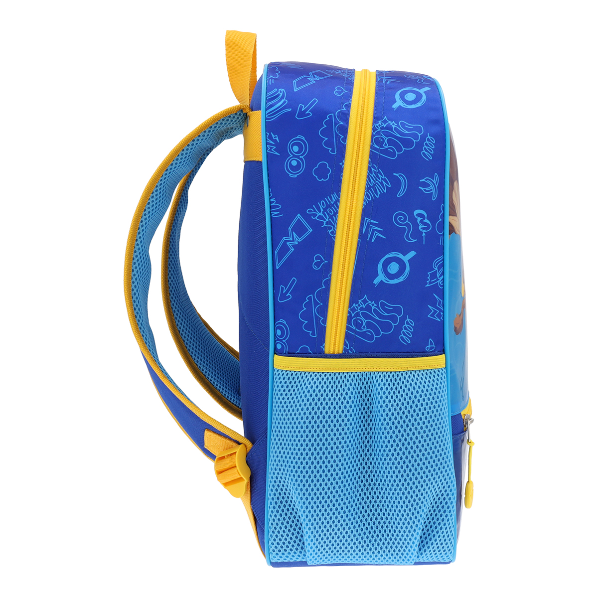 Mochila Minions Infantil Azul