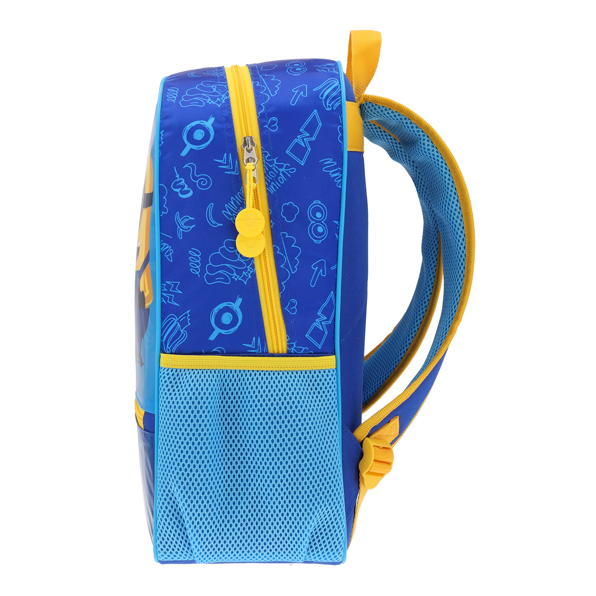 Mochila Minions Infantil Azul