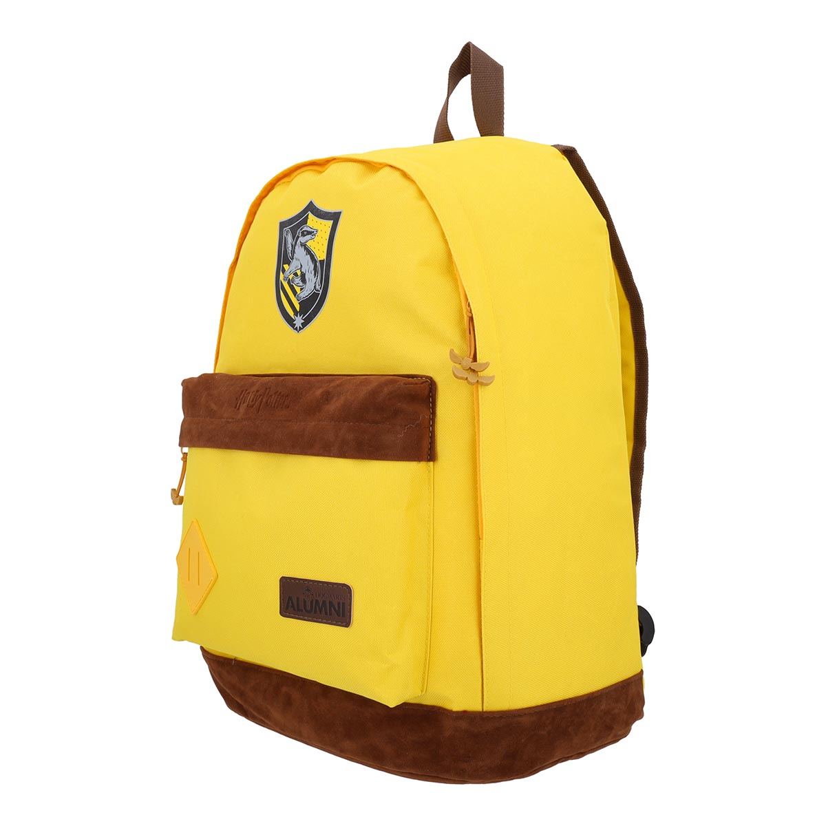 Mochila Hufflepuff Harry Potter Juvenil Amarillo