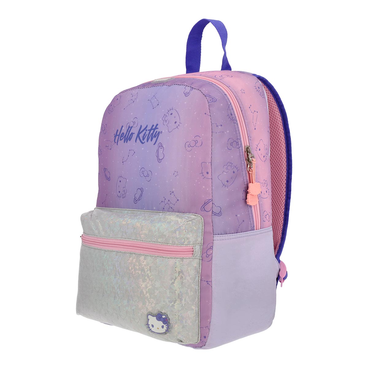 Mochila Hello Kitty Juvenil Morado