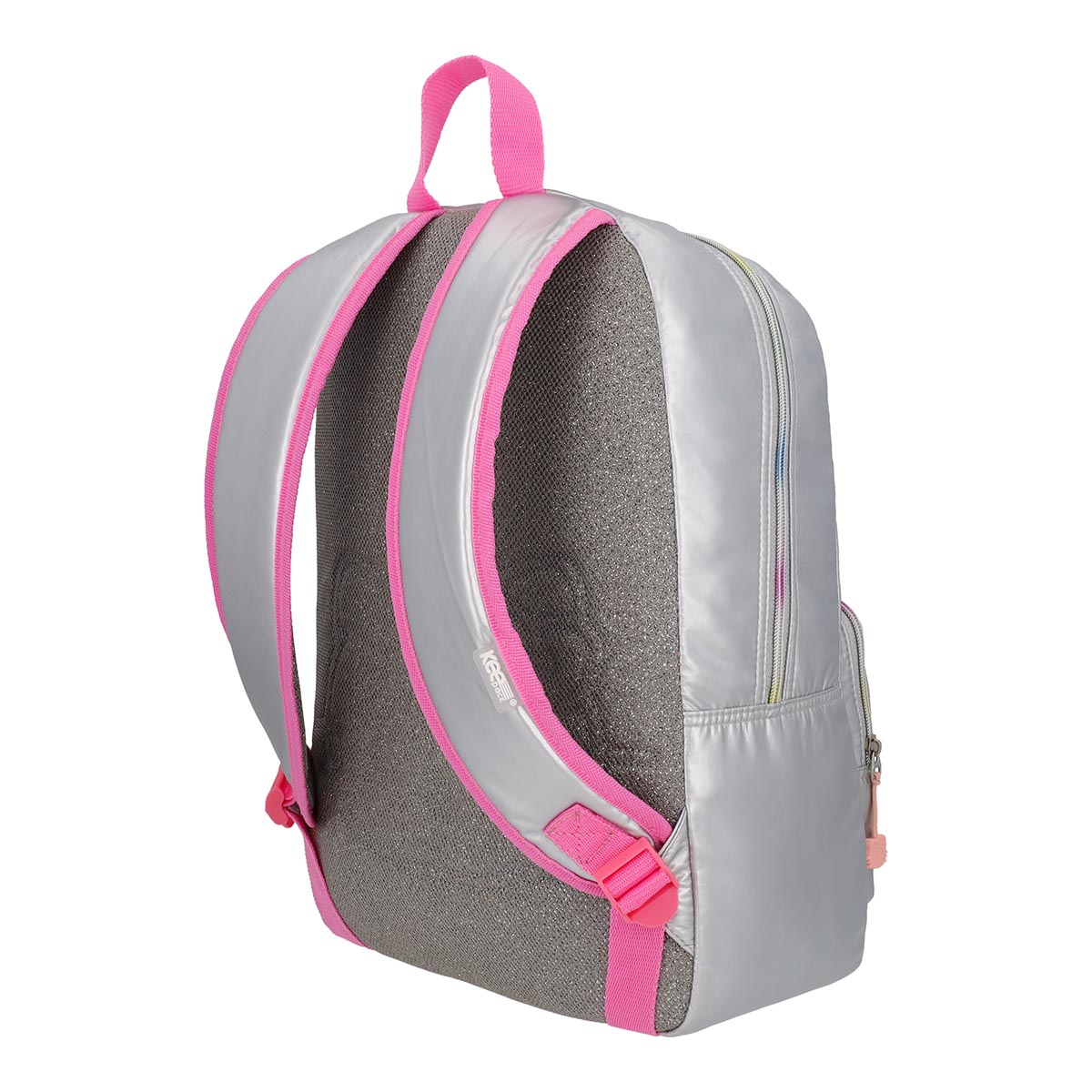 Mochila Hello Kitty Juvenil Morado Gris