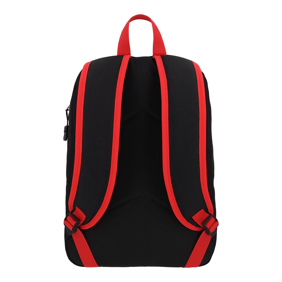 Mochila Hello Kitty Juvenil Negro Rojo