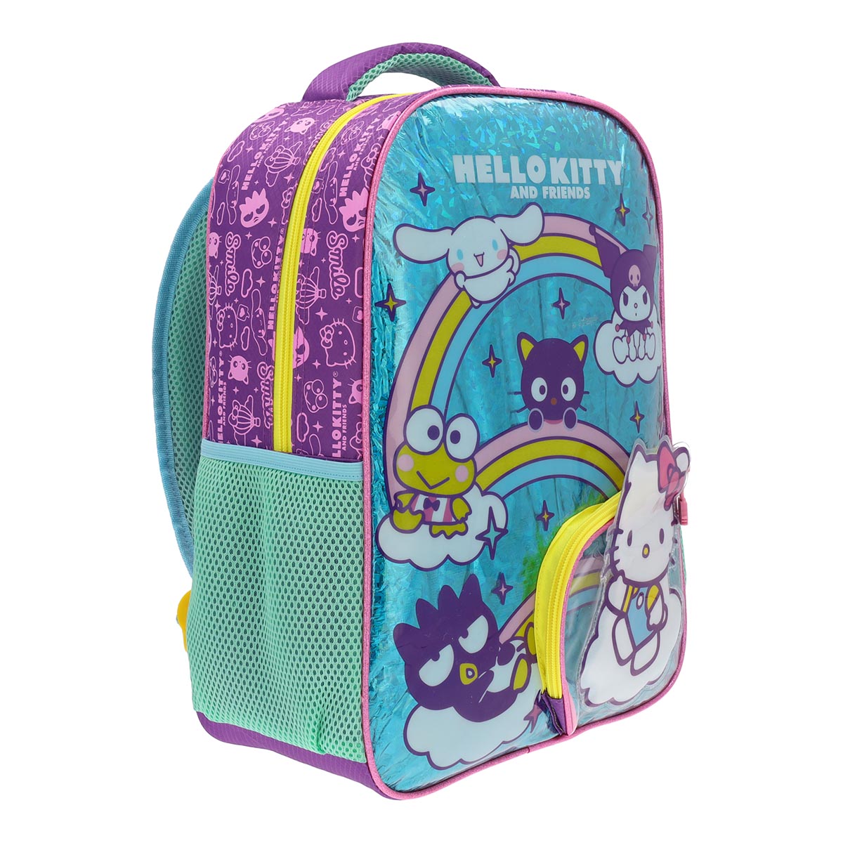 Mochila Hello Kitty and Friends Infantil Azul