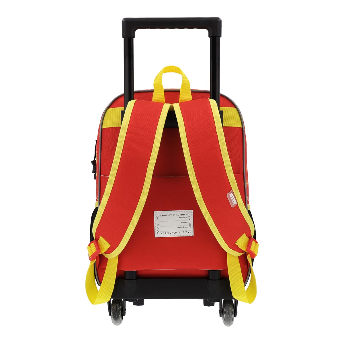 Set Mochilas 3 en 1 Cars Infantil Rojo