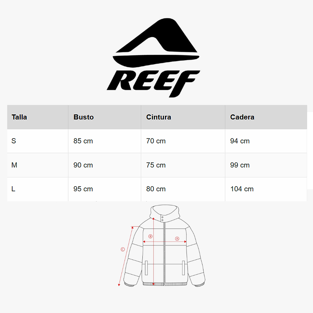 Chaqueta Sherpa Mujer Reef Buttons Beige
